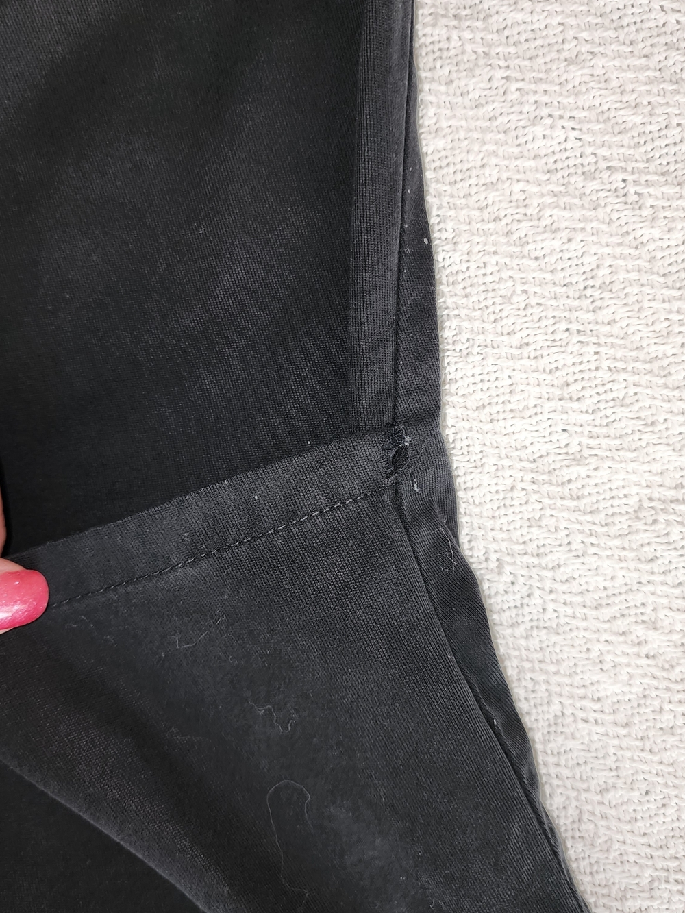 DICKIES EDS Signature Black Scrub Top Keyhole Notch V-Neck Pockets - Picture 7 of 12